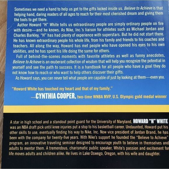 🔺️Believe to Achieve See the Invisible Do The Impossible Paperback Book - Picture 3 of 5